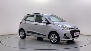 Used 2018 Hyundai Grand i10 [2017-2020] Sportz (O) 1.2 kappa VTVT Petrol Manual exterior RIGHT FRONT CORNER VIEW