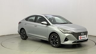 Used 2021 Hyundai Verna SX Opt Petrol Petrol Manual exterior RIGHT FRONT CORNER VIEW