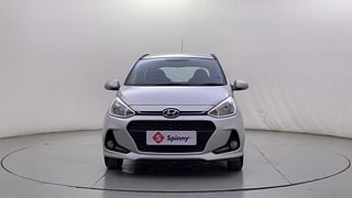 Used 2018 Hyundai Grand i10 [2017-2020] Sportz (O) 1.2 kappa VTVT Petrol Manual exterior FRONT VIEW