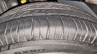 Used 2013 Maruti Suzuki Alto K10 [2010-2014] VXi Petrol Manual tyres LEFT REAR TYRE TREAD VIEW