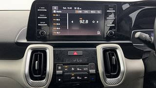 Used 2021 Kia Sonet HTX 1.0 iMT Petrol Manual interior MUSIC SYSTEM & AC CONTROL VIEW