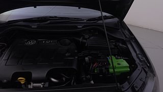 Used 2015 Volkswagen Polo [2014-2020] Highline 1.5 (D) Diesel Manual engine ENGINE LEFT SIDE HINGE & APRON VIEW