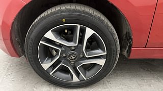 Used 2019 Tata Tigor Revotron XZA Petrol Automatic tyres LEFT FRONT TYRE RIM VIEW