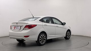 Used 2014 Hyundai Verna [2011-2015] Fluidic 1.6 CRDi SX AT Diesel Automatic exterior RIGHT REAR CORNER VIEW