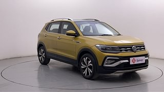 Used 2021 Volkswagen Taigun GT Plus 1.5 TSI DSG Petrol Automatic exterior RIGHT FRONT CORNER VIEW
