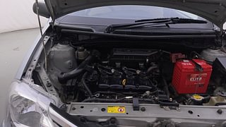 Used 2011 Toyota Etios [2010-2017] G SP Petrol Manual engine ENGINE RIGHT SIDE HINGE & APRON VIEW