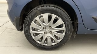 Used 2017 Maruti Suzuki Baleno [2015-2019] Zeta Petrol Petrol Manual tyres RIGHT REAR TYRE RIM VIEW