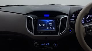 Used 2018 Hyundai Creta [2018-2020] 1.6 SX AT Diesel Automatic interior MUSIC SYSTEM & AC CONTROL VIEW