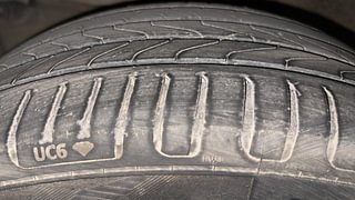 Used 2018 honda City V 4th Gen Petrol Manual tyres LEFT FRONT TYRE TREAD VIEW