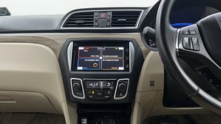 Used 2019 Maruti Suzuki Ciaz Alpha AT Petrol Petrol Automatic interior MUSIC SYSTEM & AC CONTROL VIEW