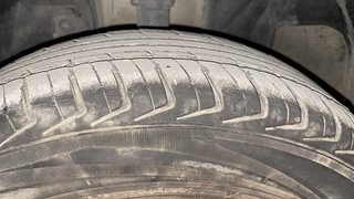 Used 2019 Datsun Redi-GO [2015-2019] S 1.0 Petrol Manual tyres LEFT FRONT TYRE TREAD VIEW