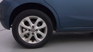Used 2014 Nissan Micra [2013-2020] XV CVT Petrol Automatic tyres RIGHT REAR TYRE RIM VIEW