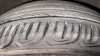 Used 2021 Volkswagen Taigun GT Plus 1.5 TSI DSG Petrol Automatic tyres RIGHT FRONT TYRE TREAD VIEW