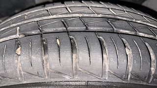 Used 2023 Renault Kwid Climber AMT 1.0L SCe Petrol Automatic tyres LEFT FRONT TYRE TREAD VIEW