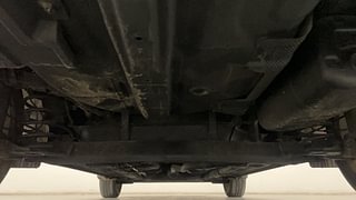 Used 2023 Hyundai Aura SX 1.2 CNG Petrol+cng Manual extra REAR UNDERBODY VIEW (TAKEN FROM REAR)