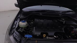 Used 2015 Volkswagen Polo [2014-2020] Highline 1.5 (D) Diesel Manual engine ENGINE RIGHT SIDE HINGE & APRON VIEW