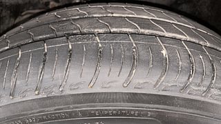Used 2017 Tata Tiago [2016-2020] Revotron XZA AMT Petrol Automatic tyres LEFT FRONT TYRE TREAD VIEW