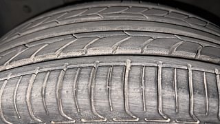 Used 2014 Nissan Micra [2013-2020] XV CVT Petrol Automatic tyres LEFT FRONT TYRE TREAD VIEW