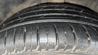 Used 2023 Volkswagen Virtus Highline 1.0 TSI AT Petrol Automatic tyres RIGHT REAR TYRE TREAD VIEW