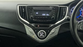 Used 2017 Maruti Suzuki Baleno [2015-2019] Zeta Petrol Petrol Manual interior MUSIC SYSTEM & AC CONTROL VIEW
