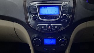 Used 2014 Hyundai Verna [2011-2015] Fluidic 1.6 CRDi SX AT Diesel Automatic interior MUSIC SYSTEM & AC CONTROL VIEW