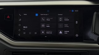 Used 2023 Volkswagen Virtus Highline 1.0 TSI AT Petrol Automatic top_features Integrated (in-dash) music system