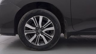 Used 2018 honda City V 4th Gen Petrol Manual tyres LEFT FRONT TYRE RIM VIEW
