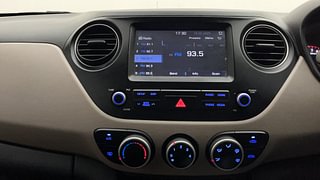 Used 2017 Hyundai Grand i10 [2017-2020] Sportz (O) 1.2 kappa VTVT Petrol Manual interior MUSIC SYSTEM & AC CONTROL VIEW