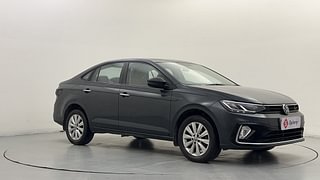 Used 2023 Volkswagen Virtus Highline 1.0 TSI AT Petrol Automatic exterior RIGHT FRONT CORNER VIEW