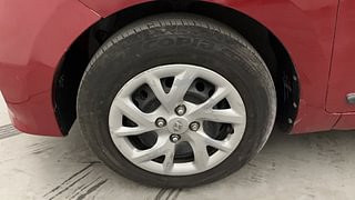 Used 2017 Hyundai Grand i10 [2017-2020] Sportz (O) 1.2 kappa VTVT Petrol Manual tyres LEFT FRONT TYRE RIM VIEW
