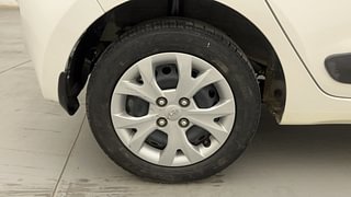 Used 2016 Hyundai Grand i10 Sportz 1.2 Kappa VTVT Petrol Manual tyres RIGHT REAR TYRE RIM VIEW
