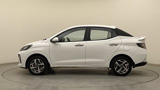 Used 2023 Hyundai Aura SX 1.2 CNG Petrol+cng Manual exterior LEFT SIDE VIEW