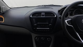 Used 2017 Tata Tiago [2016-2020] Revotron XZA AMT Petrol Automatic interior MUSIC SYSTEM & AC CONTROL VIEW