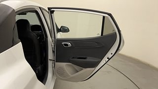 Used 2023 Hyundai Aura SX 1.2 CNG Petrol+cng Manual interior RIGHT REAR DOOR OPEN VIEW
