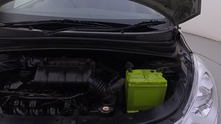 Used 2012 Hyundai i10 [2010-2016] Magna 1.2 Petrol Petrol Manual engine ENGINE LEFT SIDE HINGE & APRON VIEW