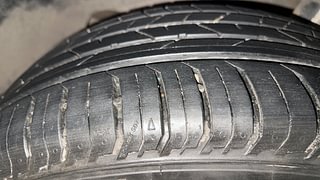 Used 2023 Volkswagen Virtus Highline 1.0 TSI AT Petrol Automatic tyres LEFT FRONT TYRE TREAD VIEW
