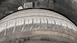 Used 2024 Tata Tiago Revotron XZ Plus CNG Petrol+cng Manual tyres LEFT FRONT TYRE TREAD VIEW