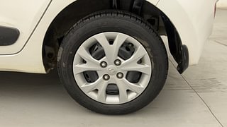 Used 2016 Hyundai Grand i10 Sportz 1.2 Kappa VTVT Petrol Manual tyres LEFT REAR TYRE RIM VIEW