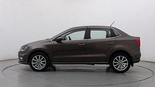 Used 2017 Volkswagen Ameo [2017-2020] Highline Plus 1.5L AT (D) Diesel Automatic exterior LEFT SIDE VIEW