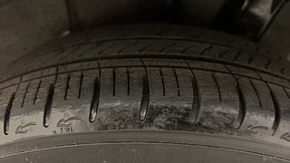 Used 2023 Hyundai Aura SX 1.2 CNG Petrol+cng Manual tyres LEFT REAR TYRE TREAD VIEW