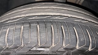 Used 2021 Skoda Kushaq Style 1.0L TSI MT Petrol Manual tyres LEFT FRONT TYRE TREAD VIEW