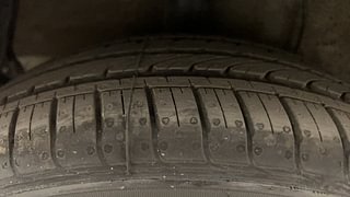 Used 2023 Hyundai Aura SX 1.2 CNG Petrol+cng Manual tyres RIGHT REAR TYRE TREAD VIEW