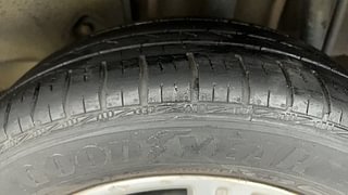 Used 2017 Tata Tiago [2016-2020] Revotorq XZ Diesel Manual tyres LEFT REAR TYRE TREAD VIEW