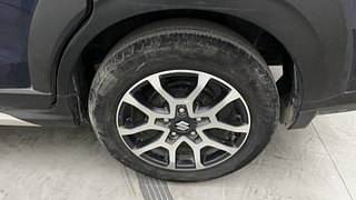 Used 2022 Maruti Suzuki XL6 Zeta MT CNG Petrol+cng Manual tyres LEFT REAR TYRE RIM VIEW