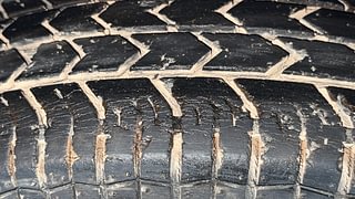 Used 2014 Maruti Suzuki Swift Dzire VXI Petrol Manual tyres LEFT FRONT TYRE TREAD VIEW