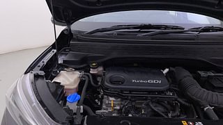 Used 2022 Kia Sonet HTX 1.0 iMT Petrol Manual engine ENGINE RIGHT SIDE HINGE & APRON VIEW