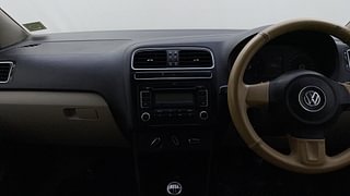 Used 2012 Volkswagen Polo [2010-2014] Highline1.2L (P) Petrol Manual interior MUSIC SYSTEM & AC CONTROL VIEW