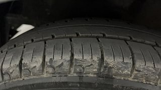 Used 2014 Hyundai Eon [2011-2018] Era + Petrol Manual tyres LEFT FRONT TYRE TREAD VIEW
