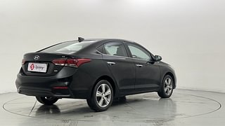 Used 2018 Hyundai Verna SX (O) 1.6 VTVT AT Petrol Automatic exterior RIGHT REAR CORNER VIEW