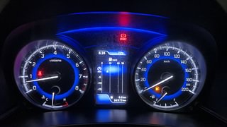 Used 2018 Maruti Suzuki Baleno [2015-2019] Alpha Petrol Petrol Manual interior CLUSTERMETER VIEW
